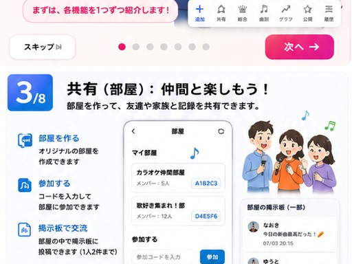 チュートリアル 3/8